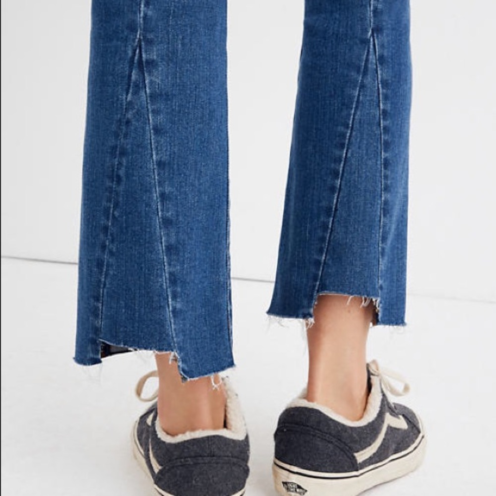 MADEWELL Cali Demi Boot Jeans Back SeamNWT Size 26 - Picture 2 of 5